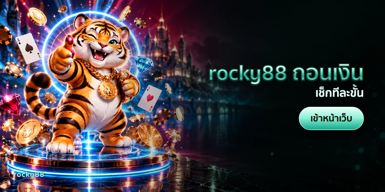 ภาพประกอบบทความ rocky88 ถอนเงิน — เช็กทีละขั้น